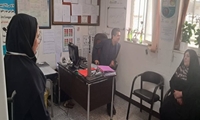 بازدید مهندس امیدی ریاست شبکه بهداست و درمان و مسئولین واحدهای بهداشتی و درمانی از پایگاه، مرکز شهری و مرکز شبانه روزی شلمزار