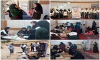 دومین اردوی جهادی کانون بسیج جامعه پزشکی شهرستان کیار در سال ۱۴۰۵