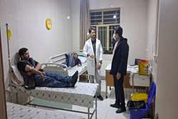 بازدید سرزده ی مهندس امیدی، رئیس شبکه بهداشت و درمان شهرستان کیار، از مراکز شبانه‌روزی شلمزار و گهرو